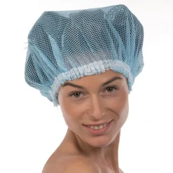 Charlotte pour cheveux à élastique bleu ciel
