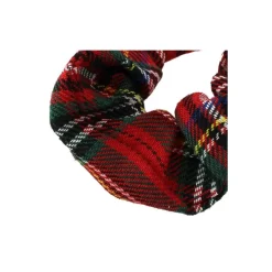 Chouchou tartan Rouge