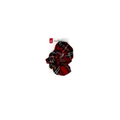 Chouchou tartan Rouge