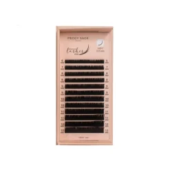 Cil à cil Ellipse Flat C Peggy Lashes Pro - 0.15mm - 6 à 13mm