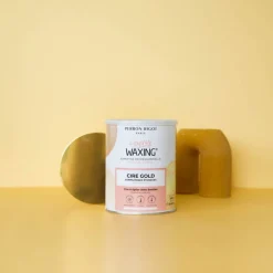Cire avec bande Gold – épilation rapide, douceur, parfum monoï / 800g