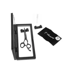 Ciseaux de coupe offset Noir chromé 5.5