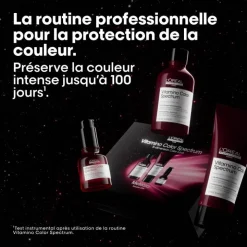 Coffret capillaire trio Vitamino Color Spectrum – éclat, protection, brillance / 590ml