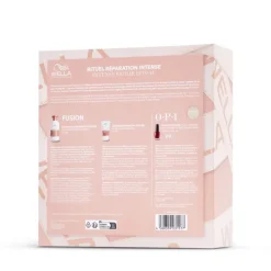 Coffret cheveux Fusion x OPI – réparation intense, douceur, brillance / 350ml