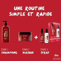 Coffret duo Masque Spray 10-en-1 UniqOne™ – soin classique & exotique / 300ml