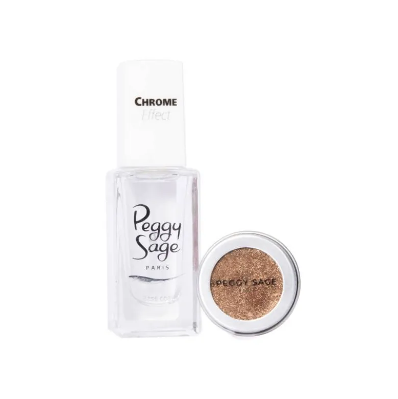 Coffret pigment nail art et top coat chrome – édition CENTURY / 11ml