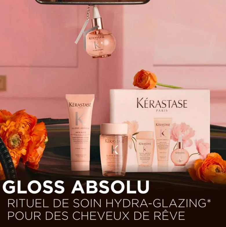 Coffret trio Gloss Absolu - brillance et contrôle des frisottis - format voyage / 200ml