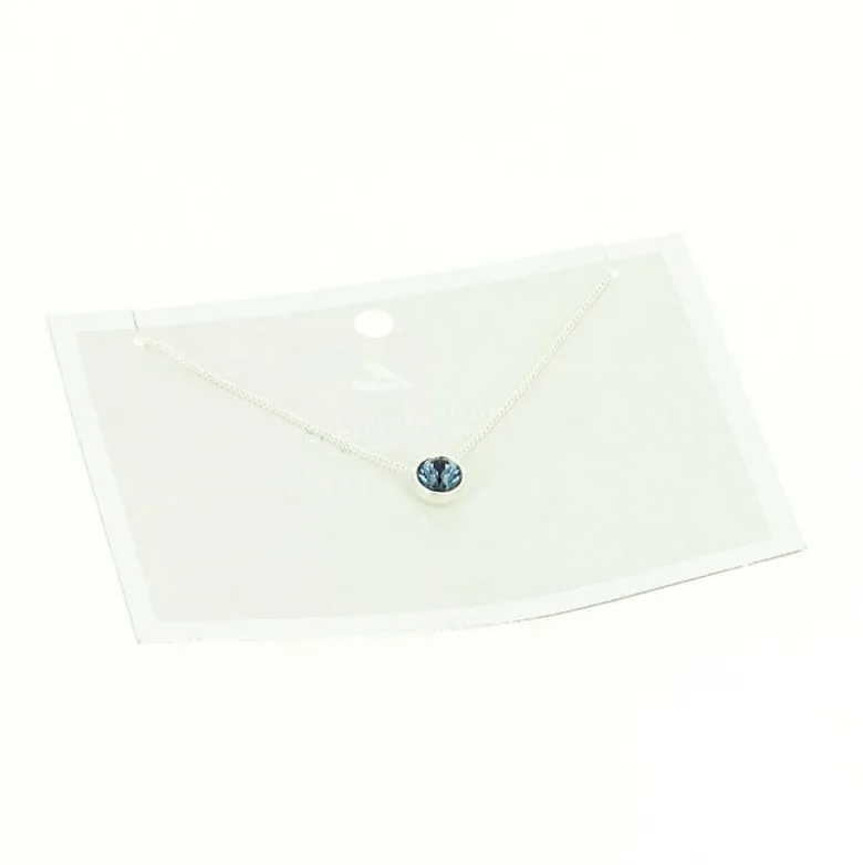 Collier Montana orné de cristaux Swarovski Bleu