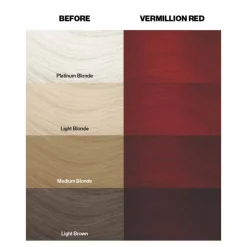 Coloration temporaire vermillon red n°40 / 100ml