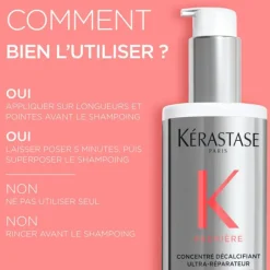 Concentré capillaire Première – réparation intense, décalcification, brillance / 45ml