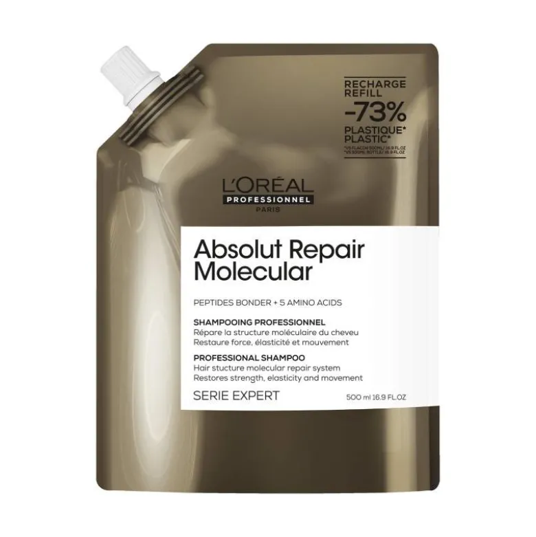 Éco-recharge Shampoing réparateur Absolut Repair Molecular / 500ml