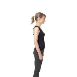 Correcteur de posture Femme Lyne Up débardeur seconde peau Noir