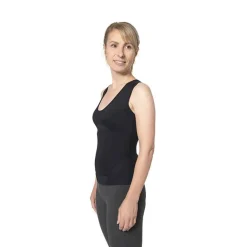 Correcteur de posture Femme Lyne Up débardeur seconde peau Noir