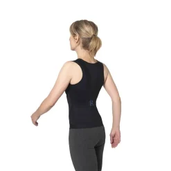 Correcteur de posture Femme Lyne Up débardeur seconde peau Noir