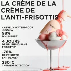 Crème coiffante Frizz-Glaze – anti-frisottis, brillance, thermoprotection / 240ml