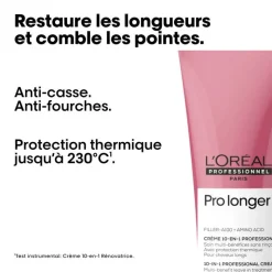 Crème 10-en-1 rénovatrice de longueurs et pointes Pro Longer / 150ml