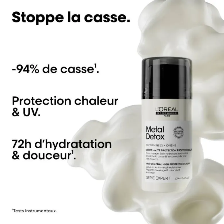 Crème haute protection sans rinçage Metal Detox / 100ml
