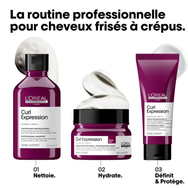 Crème hydratante intensive longue durée Curl Expression / 200ml