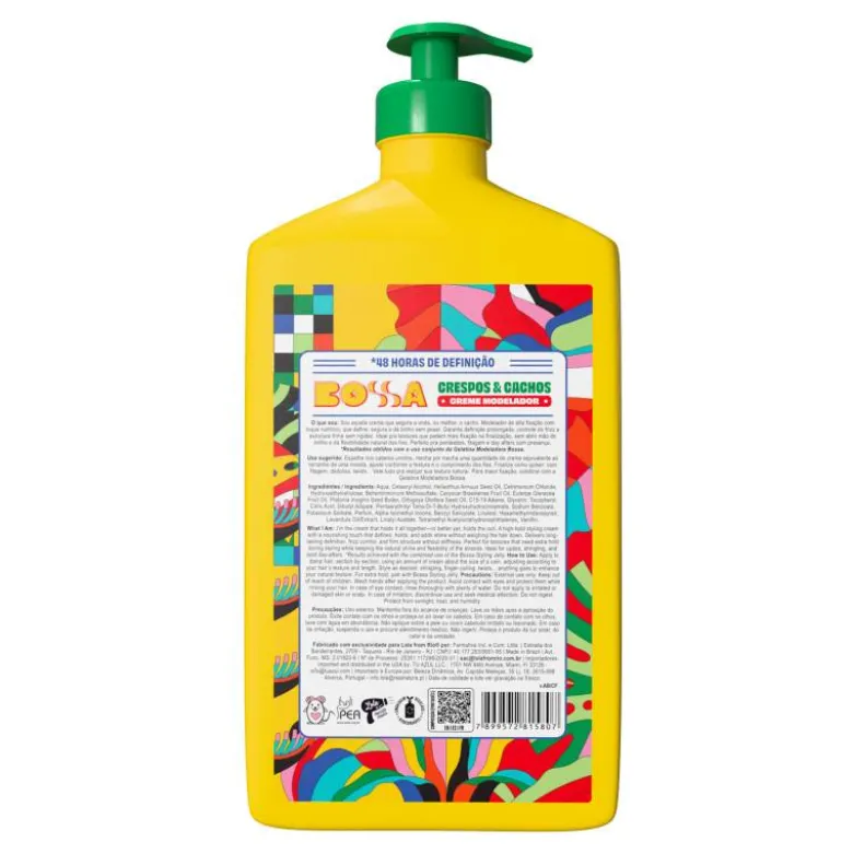 Crème modelante 48h de définition - cheveux bouclés & frisés / 1000g