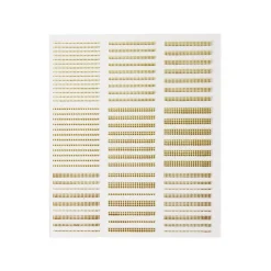 Décor adhésifs pour ongles Jewels bohème - Line