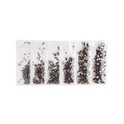 Décors d'ongles cristal - galaxy