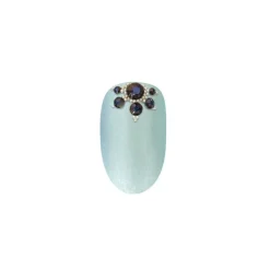 Décors d'ongles cristal - galaxy