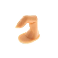 Doigt d'entraînement pour pose de faux ongles
