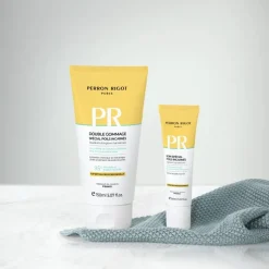 Double gommage – exfoliation douce, confort, poils incarnés réduits