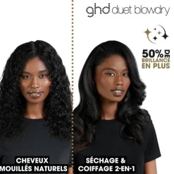 Duet Blowdry ghd brosse soufflante 2-en-1 Blanche