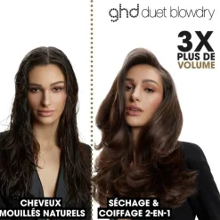 Duet Blowdry ghd brosse soufflante 2-en-1 Noire