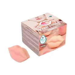 Duo gommage et huile crèmeuse lèvres Peach Duoduo