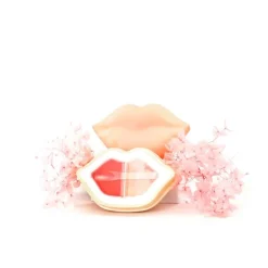 Duo gommage et huile crèmeuse lèvres Peach Duoduo