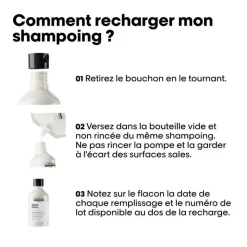 Eco-recharge shampoing purifiant Anti-Métal Metal Detox / 500ml