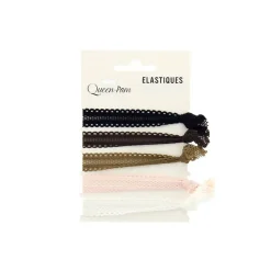 Elastique cheveux Pop'bow Dentelle x5