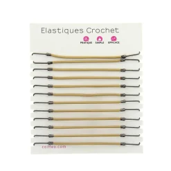 Elastique crochet Blond x12