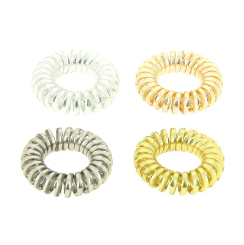 Elastique ressort assorti x4