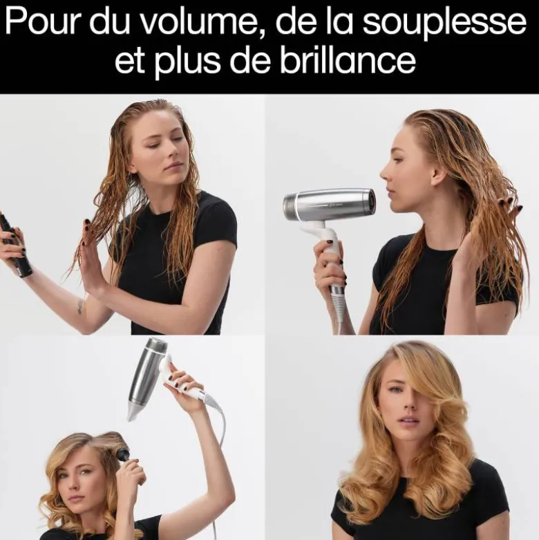 Embout concentrateur noir ghd Speed™ – volume racine, brushing rapide