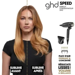Embout concentrateur noir ghd Speed™ – volume racine, brushing rapide