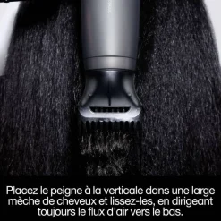 Embout peigne ghd Speed™ – démêlage facile, lissage texturé, confort thermique