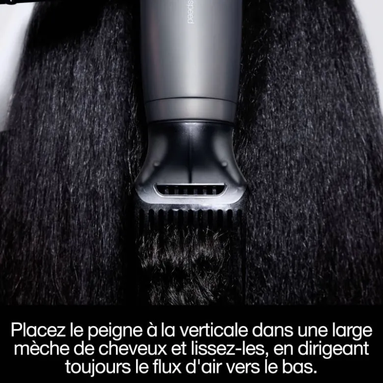 Embout peigne ghd Speed™ – démêlage facile, lissage texturé, confort thermique
