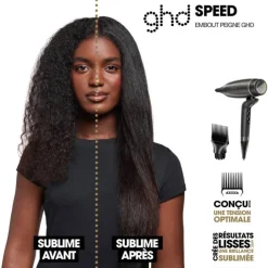 Embout peigne ghd Speed™ – démêlage facile, lissage texturé, confort thermique