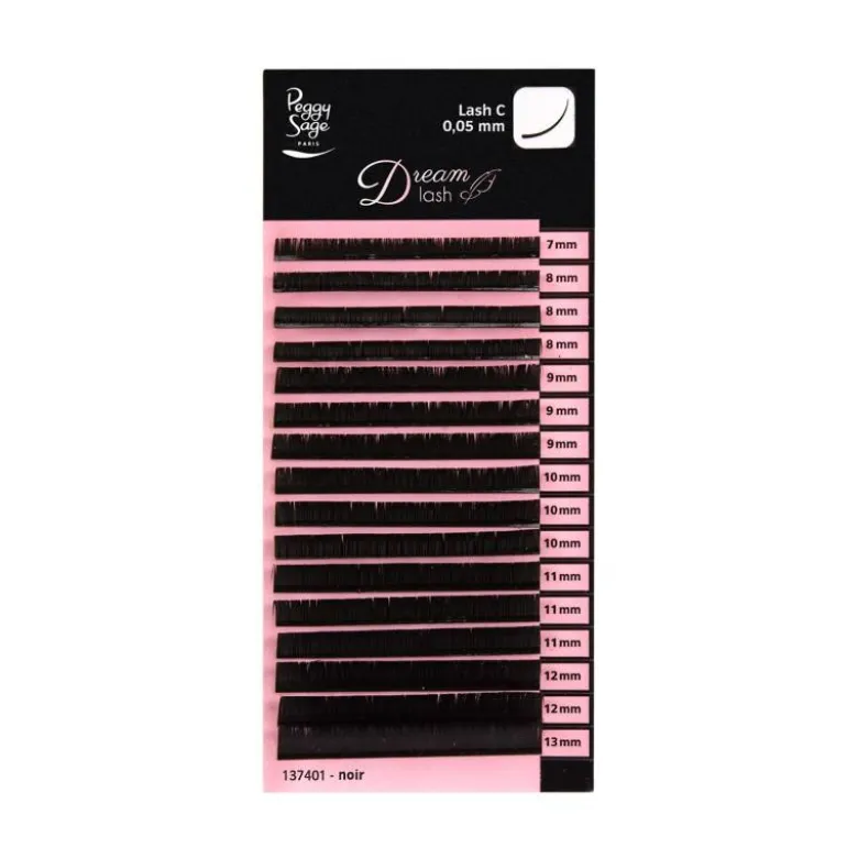 Extension de cils volume russe 5D Courbe extreme 0.05 x 7-8-9-10-11-12-13mm