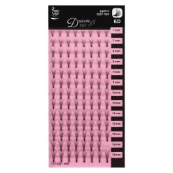 Extension de cils volume russe 6D Courbe extreme 0.07x 7-8-9-10-11-12-13mm