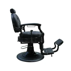 Fauteuil barbier Barock Noir