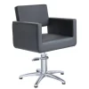 Fauteuil Madrid Noir 81x63cm
