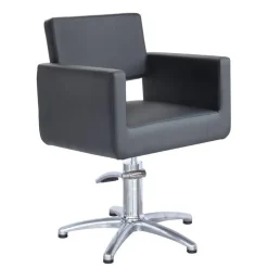 Fauteuil Madrid Noir 81x63cm