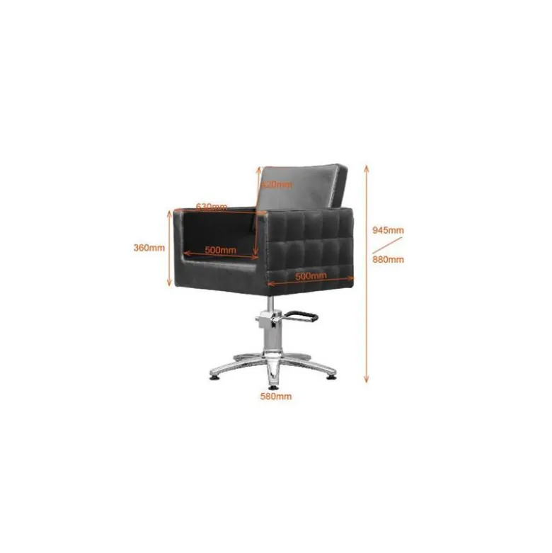 Fauteuil noir Dimoda