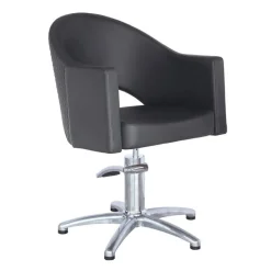 Fauteuil noir Roma 52x100cm