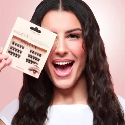 Faux cils précollés PRESS ON + applicateur - Irresistible volume