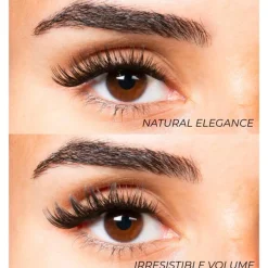 Faux cils précollés PRESS ON + applicateur - Natural elegance